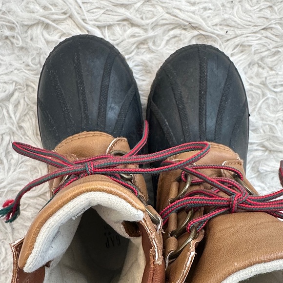 GAP Kids Brown and Black Snow Boots - Picture 4 of 5